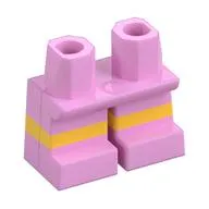 Legs Short with Yellow Stripe Pattern [Multi Color Injection]
