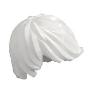 Hair Tousled with Side Part