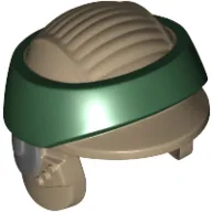 Helmet Rebel Commando with Dark Green Band Print