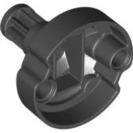 Gearwheel 8 Tooth with Pin Holes and Flywheel Recess (Ninjago) [Short Shaft]