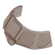 Glass for Aircraft Fuselage Curved Forward 6 x 10 Top with 5 Window Panes