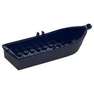 Boat / Rowing Boat 14 x 5 x 2 with Oarlocks [No Hollow Inside Studs]