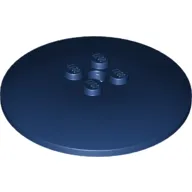 Dish 6 x 6 Inverted (Radar) with Solid Studs