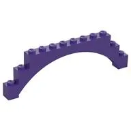 Brick Arch 1 x 12 x 3 Raised Arch with 5 Cross Supports