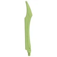 Large Figure Weapon Blade, Curved Tip with Axle