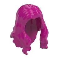 Hair Long Wavy with Centre Part
