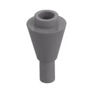 Cone 1 x 1 Inverted with Bar at Bottom (Ice Cream Cone)