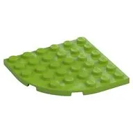 Plate Round Corner 6 x 6