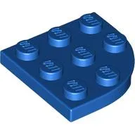 Plate Round Corner 3 x 3