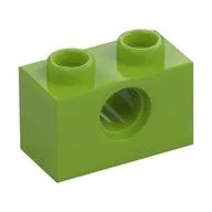 Technic Brick 1 x 2 [1 Pin Hole]