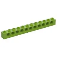 Technic Brick 1 x 12 [11 Pin Holes]