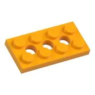 Technic Plate 2 x 4 [3 Holes]