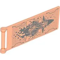 Flag 7 x 3 with Rod with Merlok Hologram Print