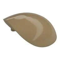 Large Figure Shoulder Cover, Armor, Round, Smooth [Plain]