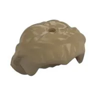 Hair Short with Braid around Sides, Hole On Top
