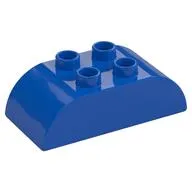 Duplo Brick 2 x 4 Curved Top