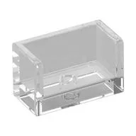 Panel 1 x 2 x 1 with Rounded Corners and 2 Sides
