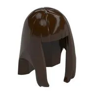 Hair Long Straight with Bangs - Rubber
