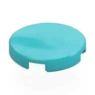 Tile Round 2 x 2 with Bottom Stud Holder