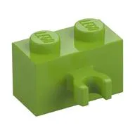 Brick Special 1 x 2 with Vertical Clip [Open O Clip]