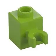 Brick Special 1 x 1 with Clip Vertical [Open O Clip, Hollow Stud]