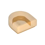 Tile Round 1 x 1 Half Circle