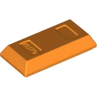 Tile Special 1 x 2 with Sloped Walls AKA Money / Gold Bar [Ingot]