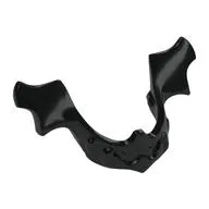 Headwear Accessory Visor / Chin Guard Elaborate [Plain]