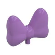 Headwear Accessory Bow Large with Small Pin [Plain]