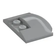 Slope Curved 3 x 4 x 2/3 Triple Curved with 2 Sunk Studs