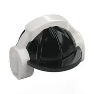 Helmet, Construction / Hard Hat, Black Ear Protector / Headphones Pattern