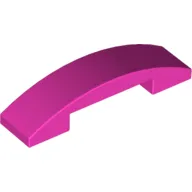 Slope Curved 4 x 1 Double with No Studs