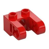 Technic Brick 1 x 2 with Hole and Dual Beam Extensions