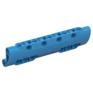 Technic Panel Curved 11 x 3 with 10 Pin Holes through Panel Surface