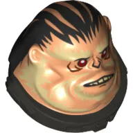 Minifig Head Special, Iakaru with Bistan Print