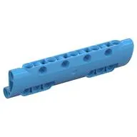 Technic Panel Curved 11 x 3 with 10 Pin Holes through Panel Surface