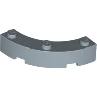 Brick Round Corner 4 x 4 Macaroni Wide with 3 Studs