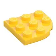 Plate Round Corner 3 x 3