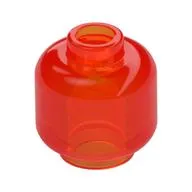 Minifig Head [Plain] [Vented Stud - 2 Holes]