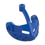 Headwear Accessory Visor Grille with Top Pin Hole (Castle)
