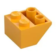 Slope Inverted 45° 2 x 2 [Ovoid Bottom Pin, Bar-sized Stud Holes]