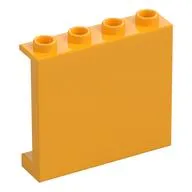 Panel 1 x 4 x 3 [Side Supports / Hollow Studs]