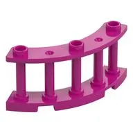 Fence Spindled 4 x 4 x 2 Quarter Round with 3 Studs