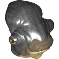 Minifig Head Special, Mon Calamari with Tan Dewlap (Admiral Raddus)