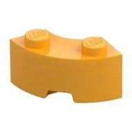 Brick Round Corner 2 x 2 Macaroni with Stud Notch and Reinforced Underside [New Style]
