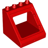 Duplo Roof Section 4 x 4 x 3 with Window