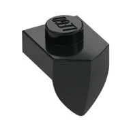 Plate Special 1 x 1 with Vertical Tooth