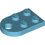 Plate Special 3 x 2 with Rounded End, Hole