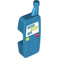 Duplo Telephone with Reinforced Antenna and Keypad and Speech Bubbles Print