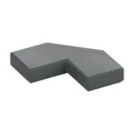 Tile Special 2 x 2 Corner with Cut Corner - Facet